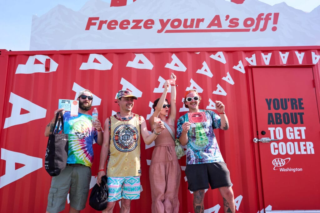Chill Vibes Only: AAA Washington Helps Fans Freeze their A’s Off