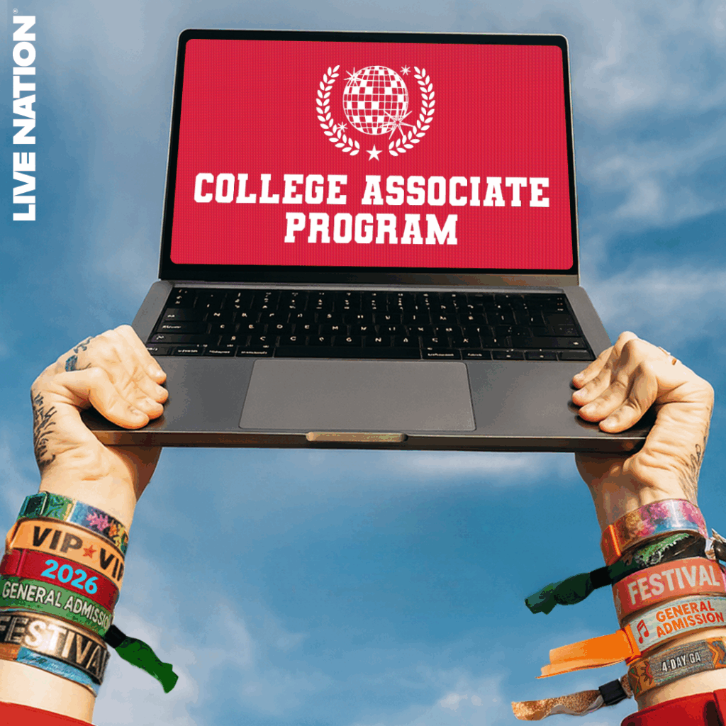 Live Nation’s 2026 College Associate Program Is Back and Bigger Than Ever