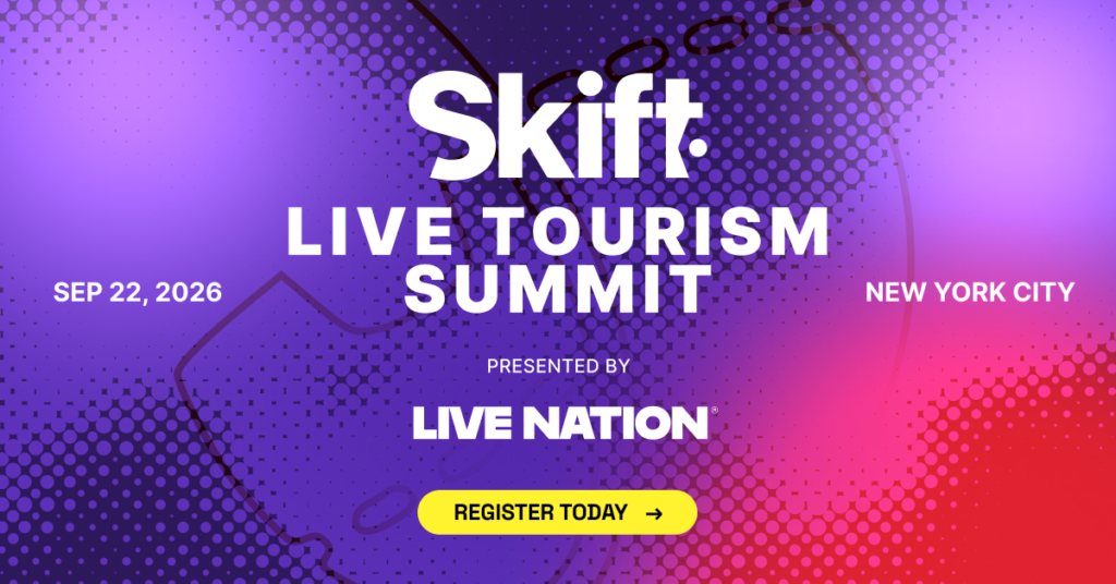 Skift and Live Nation Launch the Skift Live Tourism Summit